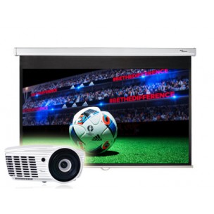 Optoma EH416 + Pantalla Optoma DS-9092